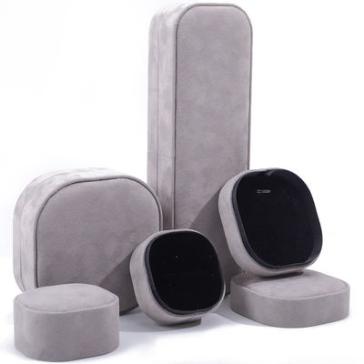 Buy Hanhong Custom Logo Velvet Jewelry Box for Portable Storage of Bracelets Necklaces Rings online manufacture