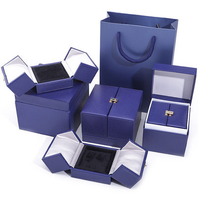 Buy Double Door Storage Velvet Jewelry Box for Newest Style Packaging of Luxury Accessories online manufacture