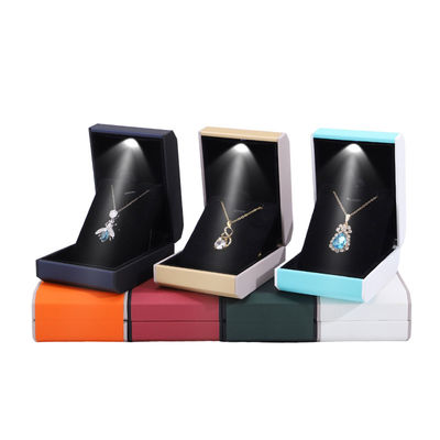 Custom LED Lighting Plastic Jewelry Box for Customized Size Luxury LED Jewelry Contact Us