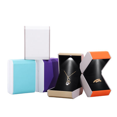 Custom LED Lighting Plastic Jewelry Box for Customized Size Luxury LED Jewelry Contact Us