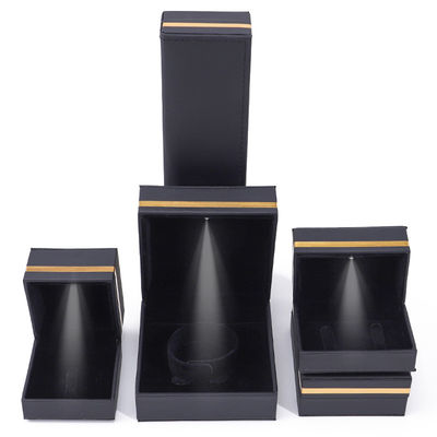 Black Jewelry Box LED Light for Bracelet Deluxe with Customized Size and Newest Style