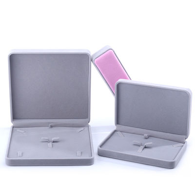 Custom Grade Velvet Jewelry Packaging Box for Necklace Stud Earrings Bracelet and Ring