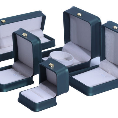 Buy Green Crown Design Luxury PU Leather Jewelry Box for Bracelet Necklace Ring and Green online manufacture