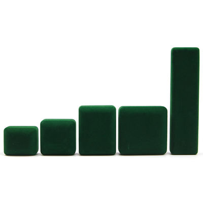 Buy Custom LED Light Ring Box with Green Velvet and Hanhong Logo Embossing online manufacture
