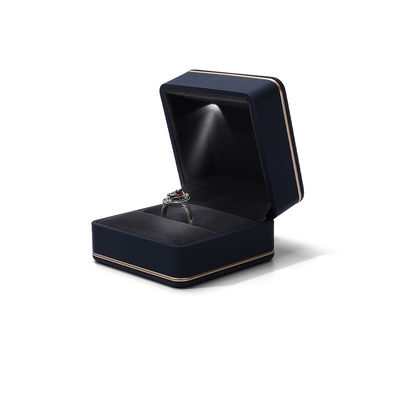 Buy Jewelry Package Hanhong Custom Logo Silk Screen Printing Luxury LED Storage Box with Light online manufacture