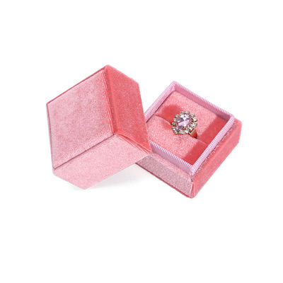 Buy Velvet Jewelry Display Gift Box for Hanhong Luxury Custom Wedding and Engagement online manufacture