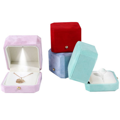 Buy Hanhong Custom Rings Jewelry Box Packaging with Customized Size and Customer's Logo online manufacture