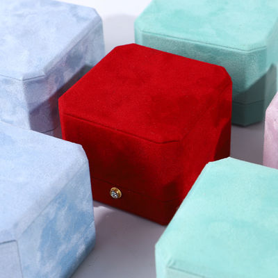 Hanhong Custom Rings Jewelry Box Packaging with Customized Size and Customer's Logo