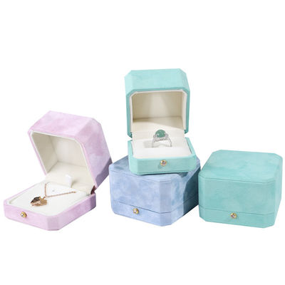 Hanhong Custom Rings Jewelry Box Packaging with Customized Size and Customer's Logo