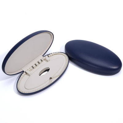 Custom Logo Jewelry Packaging Box for Ring and Necklace Bracelet Storage Hanhong PU Leather