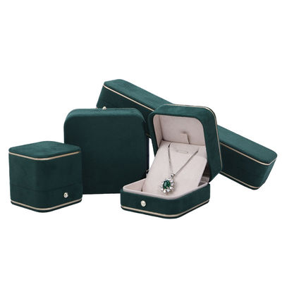 Jewelry Packaging Hanhong Custom Velvet Box for Necklace Bracelet Earrings and Ring