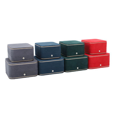 Jewelry Packaging Hanhong Custom Velvet Box for Necklace Bracelet Earrings and Ring