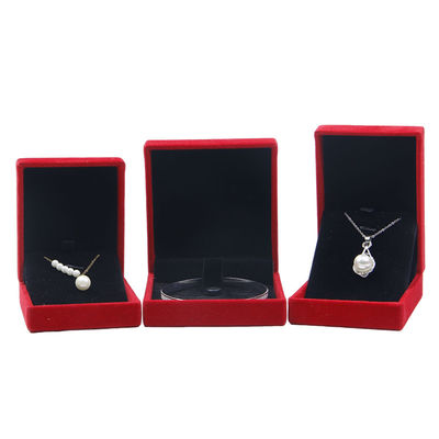 Pink Customized Size Hanhong Embossed Jewelry Packaging Box for My Necklace and Ring