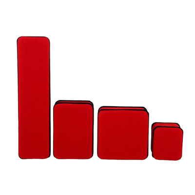Buy Custom Red Velvet Jewelry Packaging Box Double Layer for Bracelet Necklace and Ring online manufacture