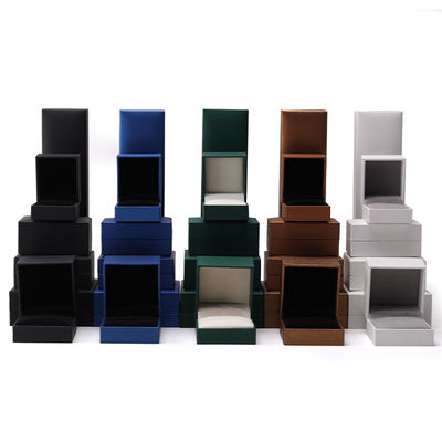 9*9*3.5cm Custom Logo Jewelry Packaging Box for Earrings Necklaces and Rings Customized