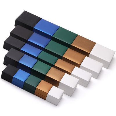 9*9*3.5cm Custom Logo Jewelry Packaging Box for Earrings Necklaces and Rings Customized