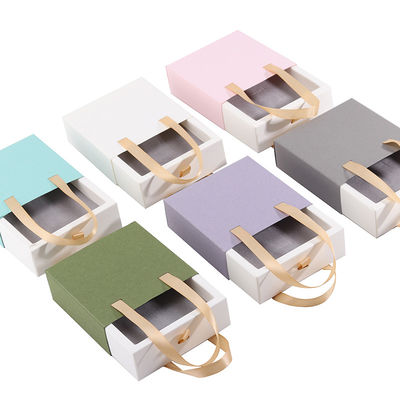 Buy Newest Style Customized Sliding Drawer Carton for Ring Box Custom Logo Paper Case online manufacture