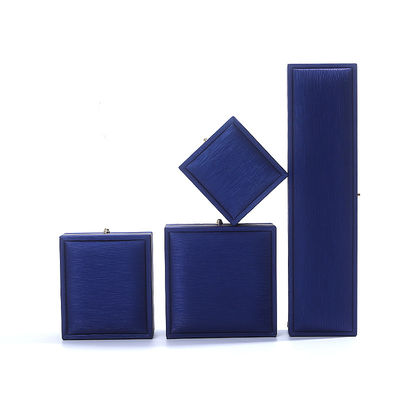 Buy Hanhong Custom Blue Leather Jewelry Box for Ring Necklace Bracelet Wedding Contact Us online manufacture