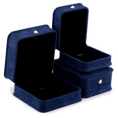 Buy Velvet Material Handmade Jewelry Box for Bracelet Earrings Necklace Pearl Lock online manufacture