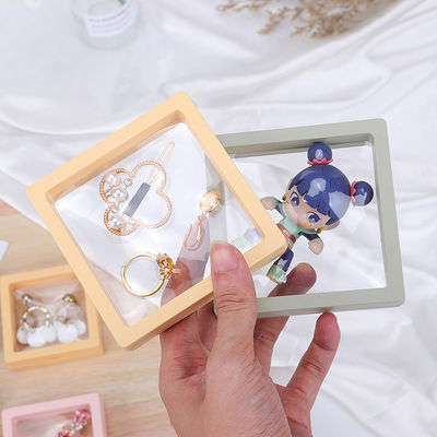 Jewelry PE Membrane Suspension Box , Jewelry Display Box Customized Size