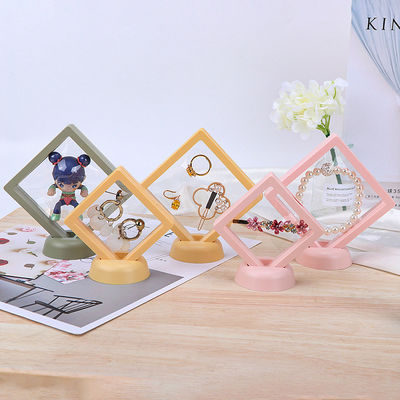 Jewelry PE Membrane Suspension Box , Jewelry Display Box Customized Size