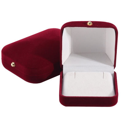 Buy Red Velvet Flocked Jewelry Package for Customized Bracelets Earrings and Necklaces online manufacture