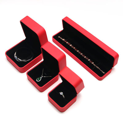 Customized Luxury PU Leather Jewelry Box Packaging Box with Competitive 6.5*6cm
