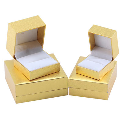 Wholesale manufacturing Luxury Jewellery Box Personalized Custom high end Necklace Bracelet Earrings Ring jewelry set Packaging cardboard paper yellow flip Jewelry Box with logo