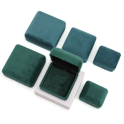 Square Flannel Iron Case Jewelry Box with Hanhong Custom Logo and Moon Pattern Design