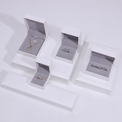 Rectangle Shape Handmade Cardboard Jewelry Box For Necklace Bracelet Ring Set