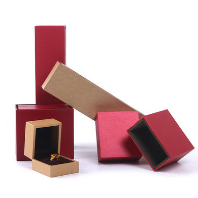 Custom Logo Paper Jewelry Packaging Box for Bracelet Necklace Storage 5.5*4.5*3.5
