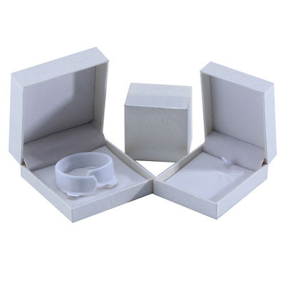 OEM Rectangle Cardboard Jewelry Box Paper Packaging Box For Earrings Necklace Ring