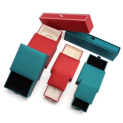 Custom Logo Handmade Paper Jewelry Box Jewellry Pull Out Packaging Box
