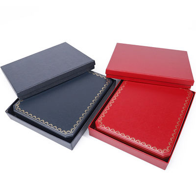 Custom Logo Square Paper Jewelry Box Packaging Luxury Style For Necklace