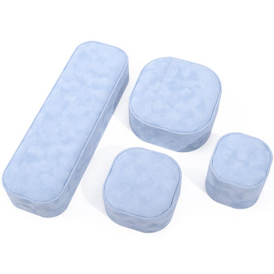 Plastic Velvet Hanhong Custom Logo Portable Square Jewelry Box for Necklace Bracelet Ring