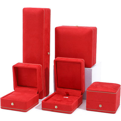 Newest Style Customized Size Velvet Jewelry Packaging Box for Bracelet Necklace Ring