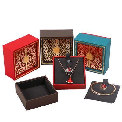 Elegant Customized Drawer Jewelry Packaging Box For Necklaces And Bracelets