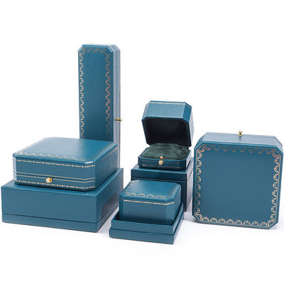 Customized Color Paper Velvet Jewelry Packaging Box For Bracelet Earrings Necklace Ring