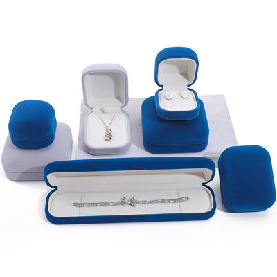 Customized Rectangle Jewelry Packaging Box for Pendant Necklace Ring Earrings