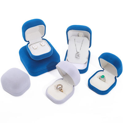 Customized Rectangle Jewelry Packaging Box for Pendant Necklace Ring Earrings