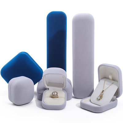 Customized Rectangle Jewelry Packaging Box for Pendant Necklace Ring Earrings