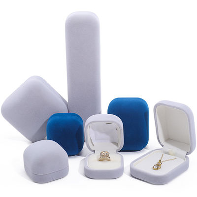 Customized Rectangle Jewelry Packaging Box for Pendant Necklace Ring Earrings