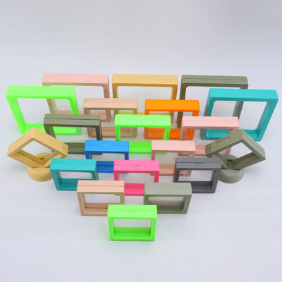 Multiple Colors Suspension Jewelry Display Box With Transparent PE Film