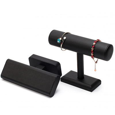 Buy T Shaped Plastic Cylinder Jewelry Display Stand For Bracelet Pendant Watch Show online manufacture