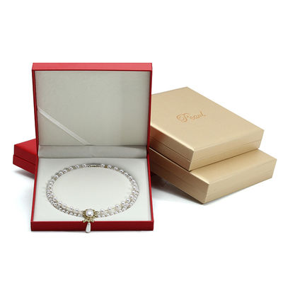 Tasteful Multi-Function PU Leather Jewelry Packaging Organizer for Pearl Pendant