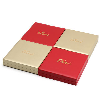 Tasteful Multi-Function PU Leather Jewelry Packaging Organizer for Pearl Pendant