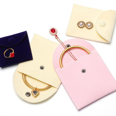 Supple Mini Velvet Jewelry Storage Bag Pouch For Ear Studs Rings Bracelet