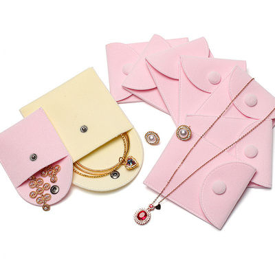 Supple Mini Velvet Jewelry Storage Bag Pouch For Ear Studs Rings Bracelet
