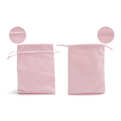 Anti Scratch Drawstring Velvet Jewelry Bag Pouch For Jewelry Luxury Gift Packaging