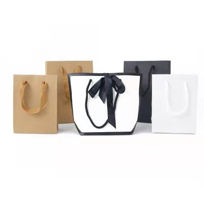 Adaptable Cardboard Paper Jewelry Tote Bag Luxury Storage Case Custom Logo